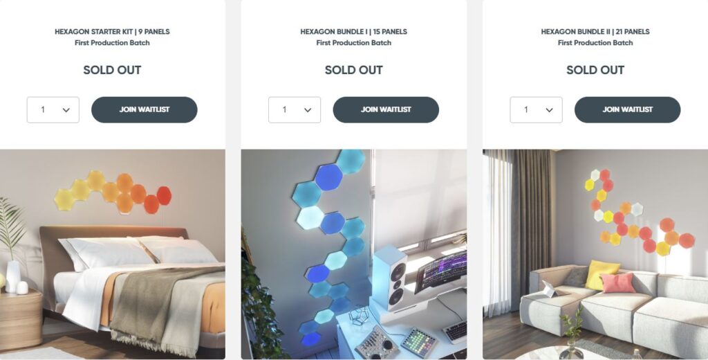 nanoleaf hexagon light kit