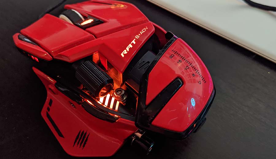 mad catz rat 8 gaming mouse