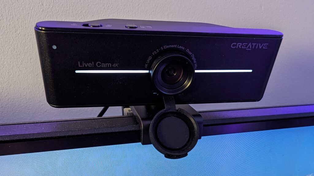 creative live cam sync 4k webcam