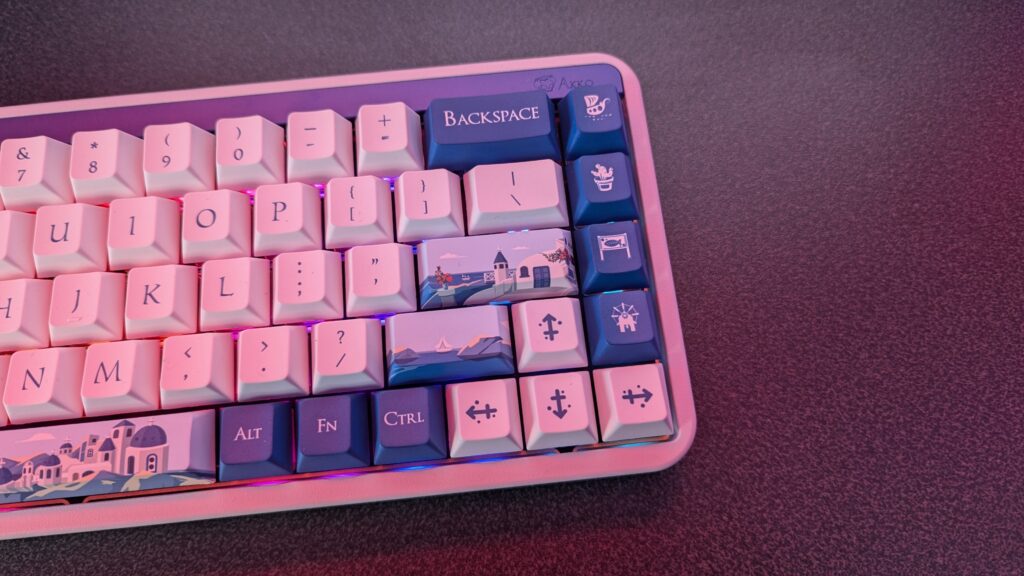 akko jin01 Santorini mechanical keyboard