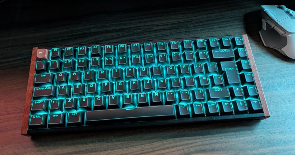 new shine thr9ough keycaps